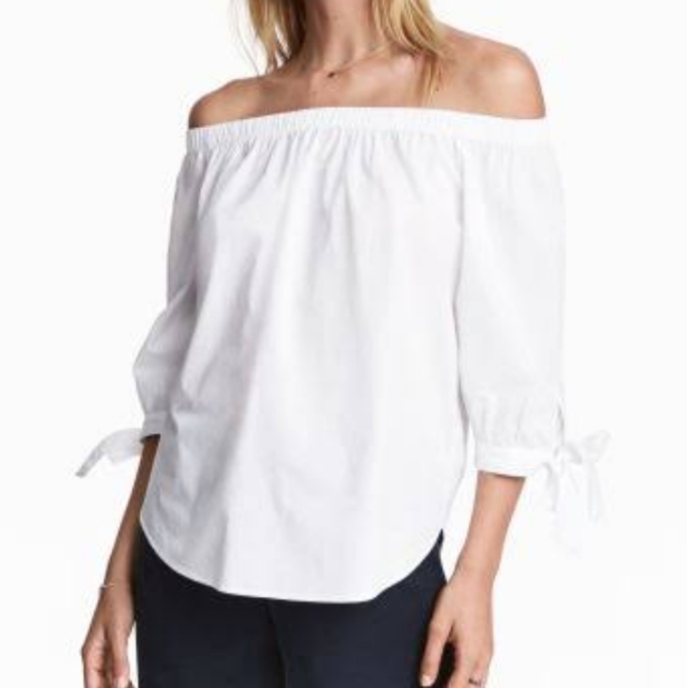 Cute off shoulder top